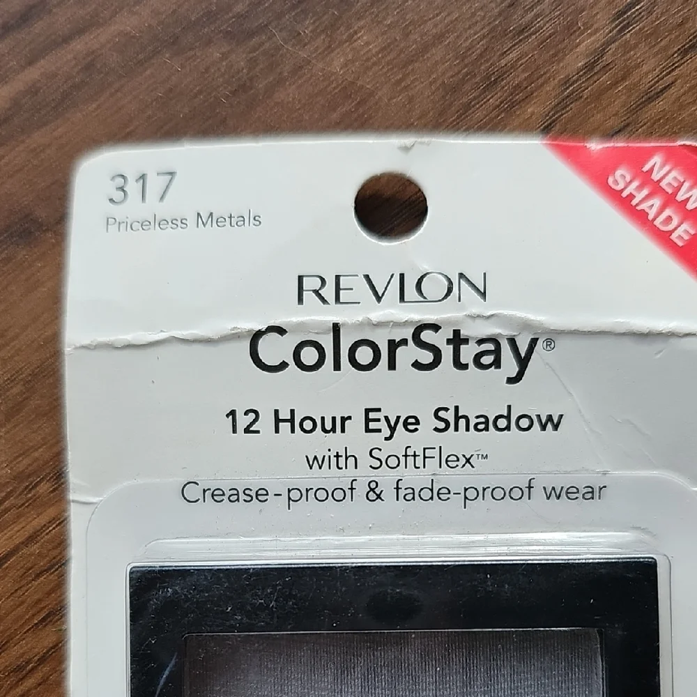 New Revlon ColorStay 12 Hour Eyeshadow 317 Priceless Metals - Discontinued HTF